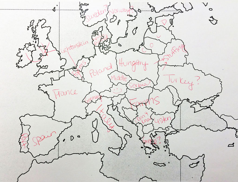 Illustration for article titled Lessons in inaccurate European geography